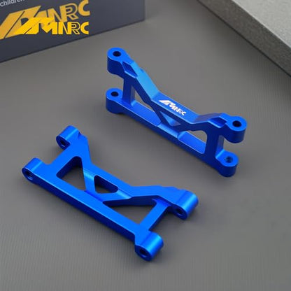 Alum Rear Upper Suspension a Arm for 1/16 Mini Maxx 4WD RTR RC Car Truck-107154-1 Upgrades Part Blue - color: Blue