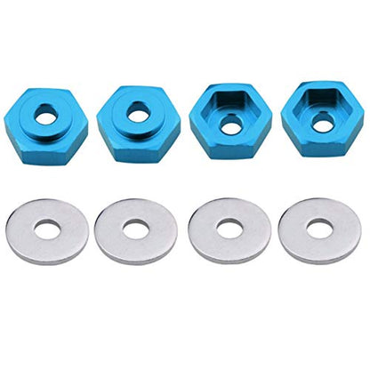 Metal 12mm to 17mm Wheel Hex Adapter Adaptor Converter & Metal 12mm to 17mm Wheel Hex Drive Hub Adapter Conversion 15mm Offset Extension
