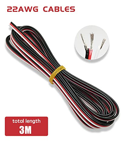 44sets Servo Plug Male Female Connector Crimp Pin Cable for Hitec Spektrum | Compatible JST SYP Futaba,Servo Expansion DIY Applications,Servo Connector Repair,High Conductivity, Low Resistance - size: 44 Sets