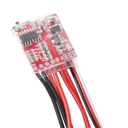 6 PCS Mini RC 20A Brushed ESC Motor Speed RC ESC 2KHz Forward Reverse Brush Brake RC 2S for Controller Boat RC Car Tank - color: 6PCS