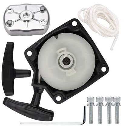 Xastro 49cc Recoil Pull Starter with Pawl Ratchet Gear | for ATVs Pocket Dirt Bike 43cc 47cc 50cc Gas Scooters Pocket Bikes Mid-Bikes Mini-Choppers Small Quads
