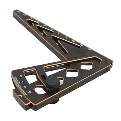 Rc Parts For RC Car Inclined Ruler Multifunctional Ride Height Gauge Camber Multi Angle Measuring Tool