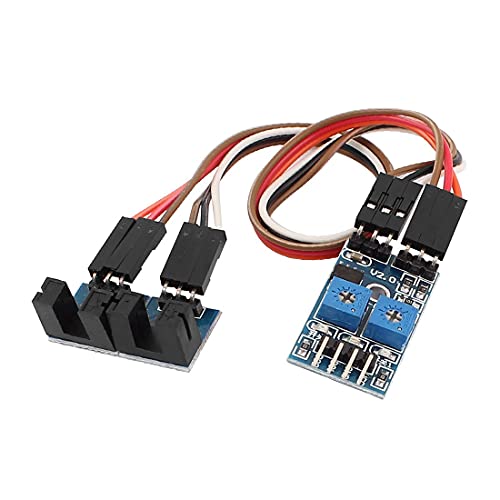 NEW LON0167 4Pins 2 Channel Velocity Measurement Speed Detection Sensor Module(4Pins 2-Kanal-Geschwindigkeitsmesssensor fr Geschwindigkeitsmessung