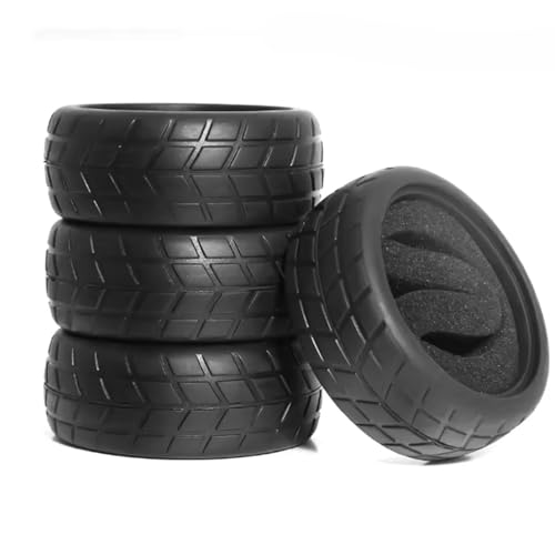 8pcs 1/10 RC Drift Tires 65 * 26mm for On Road Racing Car Drift RC Touring Car (Style C) - style: style C