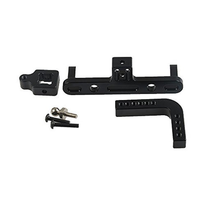 CNC Aluminum Adjustable Drop Trailer Hitch Receiver for Axial Wraith SCX10 SCX10-II 1/10th RC Crawler Car