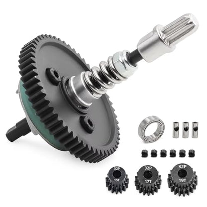 RC Crawlers Spare Parts for Traxxas for Slash 4x4 for Stampede for Rustler for Vxl Models 1/10 Upgrade 54T 6878 Metal Slipper Clutch Pinion Gears RC Car