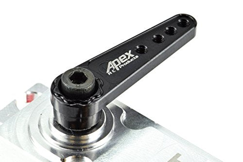 Black 25T for Futaba/Savox Aluminum Servo Horn - 3 Pack #8029