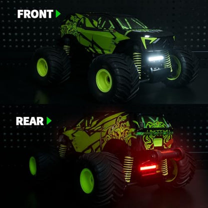 LSG LED Headlight and Taillight Kit for 1/16 Arrma Gorgon Truck & Buggy | Front/Rear Lamp Set RC Car Lights, Upgrade Lighting Accessories for 1:16 Remote Control Monster