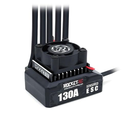 Surpass Supersonic Sensored 540 13.5T Motor 130A Brushless ESC Combo for 1/10 RC Car