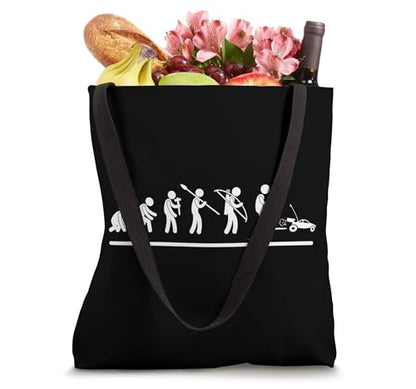 RC Car Driver Evolution Funny Remote Control Racing Tote Bag