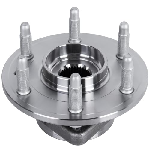 513277 Front/Rear Wheel Bearing Hub Assembly ABS 6 Lugs 1 Pack | Fits 2008-2017 Buick Enclave, 2007-2010 Saturn Outlook, OEM Front & Rear Wheel Hub Bearing Assembly with ABS Sensor - size: 513277/2PCS