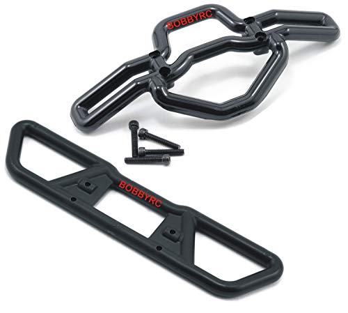 RPM RC Front & Rear Bumper Set Black for Traxxas T-maxx .15 2.5 3.3 / E-maxx