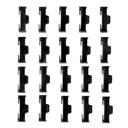 servo Extension Clip, Suitable for All servo Extensions 20 Pieces rc servo Lead Safety Clip wurenji