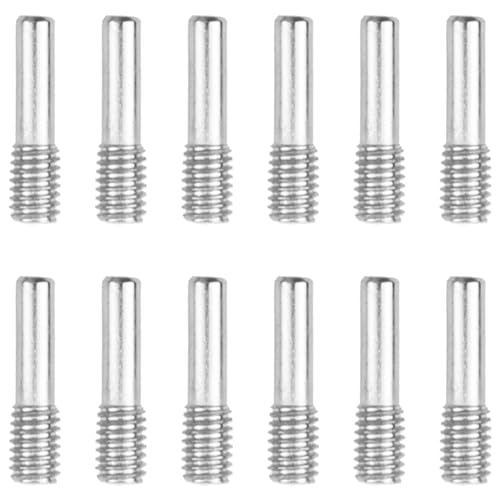 12Pack ShareGoo Hard Steel M3x12MM Driveshafts Screw Pins Compatible with Axial SCX10 90046 Traxxas TRX-4 D90 Tamiya CC01 1/10 RC Crawler Car