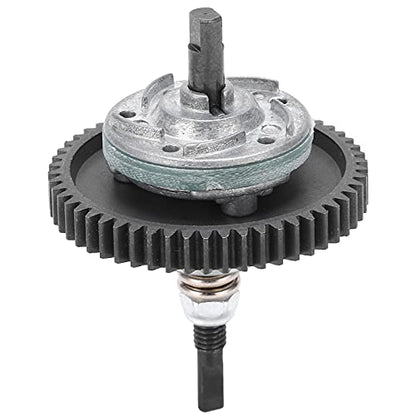 54T Spur Gear with Slipper Clutch for Slash 110 RC Car Aluminum Alloy Reduction Gear Assembly Replacement Part Compatible with REMO P2952