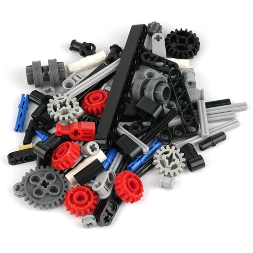 4-Speed Manual Transmission Model Kit, DIY Educational Gearbox Building Blocks Set, STEM Engineering Toy with Technical Parts for Teens and Adults