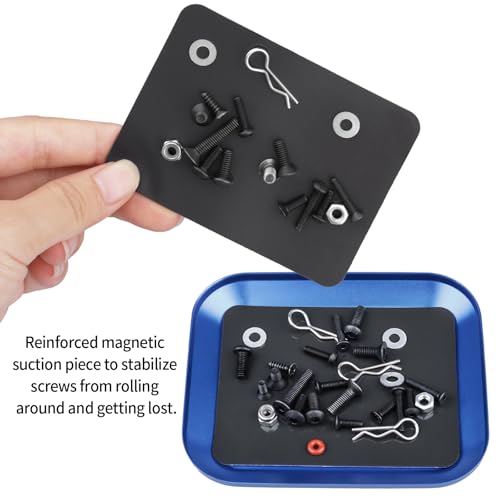 RC Tool Kit - RC Screwdriver(Flat/Phillips/Hex), Screw Kit, Pliers, Wheel Wrench, Tray for RC Car FPVDone Quadcopter Helicopter Boat Compatible with Traxxas, Axial, Redcat, HPI, Losi RC Repair Tools