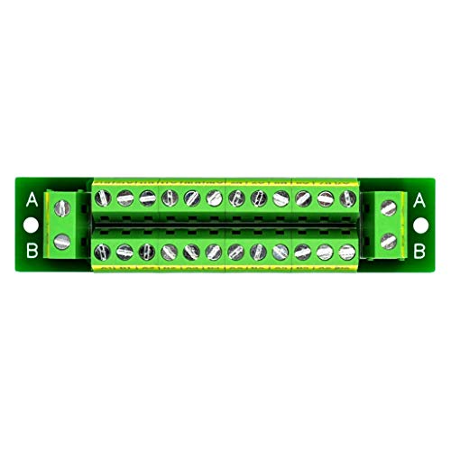 16 Amp 2x12 Position Terminal Block Distribution Module for AC DC