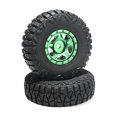 KYX Racing Rubber Tires 54mm x 18mm Tyres Upgrades Parts Accessories for 1/24 RC Crawler Car Axial SCX24(4pcs)