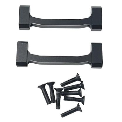 Upper Cross Brace Set for Losi 1/18 Mini LMT 4X4 Brushed Truck (Black) | Aluminum,Monster Truck,Upgrade Parts,RTR-LOS01026,LOS211047 Compatible,RC Car,CNC Machined,High Strength,Precision Fit - color: Black