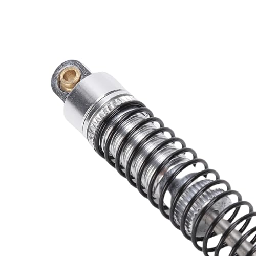 banapoy RC, 4Pcs 59mm Front Rear Threaded Oil Damper Suspension Damper, Adjustable Oil Filled Replacement with Aluminum Alloy Upgrade Parts for ASCENT 18 1/18 RC