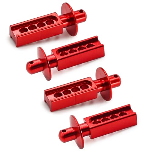 4Pcs Aluminum RC Body Post Mounts Compatible with Traxxas Mini E-Revo Mini Slash 1/16 RC Car