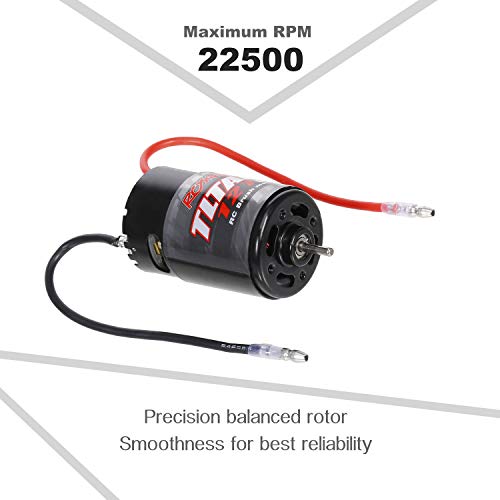 GoolRC 550 12T Brushed Motor for 1/10 HSP HPI WLtoys Kyosho Traxxas RC Off-Road Car - size: 12T