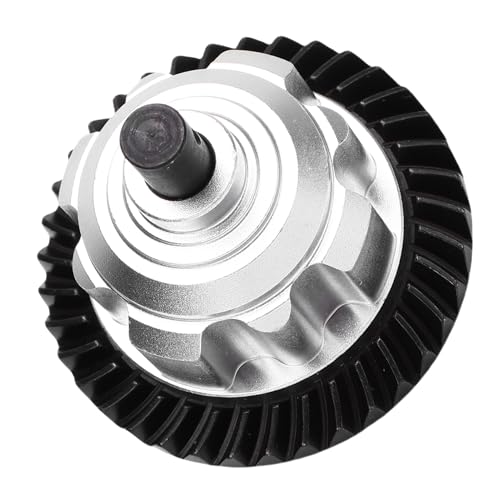 RC Car Differential Gear, Upgrade Rear Diff Gears Kit Seamless Replacement for 1/10 MAXX Slash (Silver)