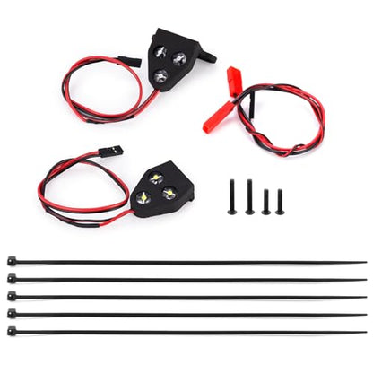LED Headlights Taillight Front&Rear Lamp Lights Kit for TRX Jato 4X4 BL-2s 1/8 RC Model Car Monster Truck Upgrades Parts