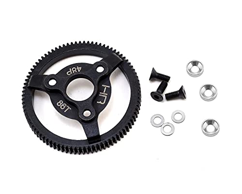 HRSTE886 STE886 Hot TTraxxas 48P Hardened Steel Spur Gear (86T) (Silver) HRASTE886