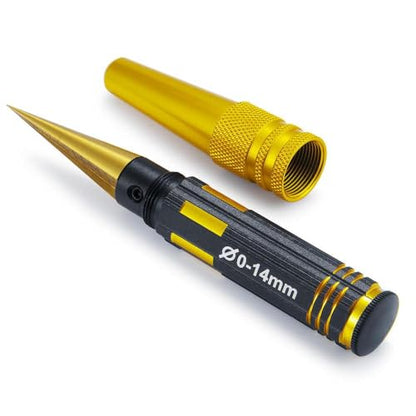 0-14mm Hole Puncher Reamer with Sleeve and Curved Scissors Compatible with RC Model Car Body Shell DIY Modification for Crawler Cars and Similar Models(Hole Opener) - color: Hole Opener
