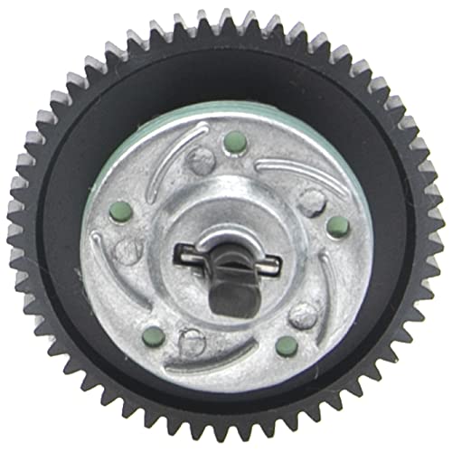 Steel 6878 Differential Gear Slipper Clutch 54T 32P Spur Gear with 15T/17T/19T Pinions Gear Sets Compatible with Traxxas Slash 4X4 / Stampede 4X4 / Rustle 4X4 1/10 RC Car
