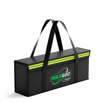 Fireproof Explosion-Proof Waterproof Ebike Battery Storage Bag - Safe Case for Lithium/Lipo Batteries (19.3 x 4.3 x 7 Inch) - size: 19*4.3*7 inch