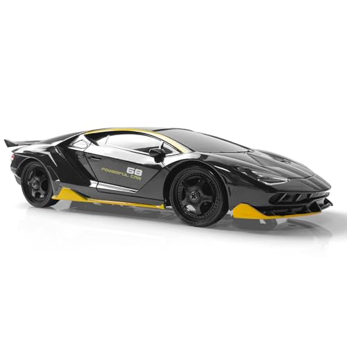 RC Drift Car Remote Control Car 2.4GHz 1/24 4WD 15KM/H High Speed Racing Sport with LED Lights Drifting Tire Toy for Adults Boys Girls Kids Gift - color: Black