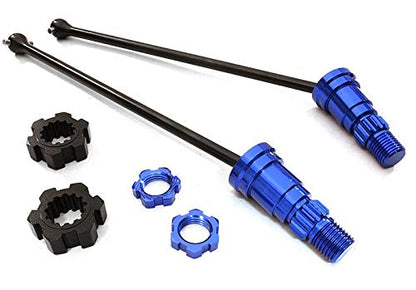 Universal Drive Shafts w/Stub Axles (2) for Traxxas X-Maxx 4X4 7750 7751