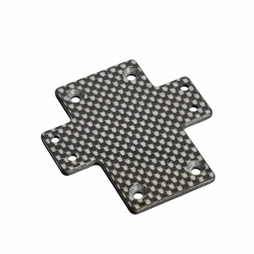 Black Carbon Fiber ESC Tray Plate for Traxxas MAX10(120A-140A) & MAX8(150A-160A) | 0.12" No-drill Thick ESC Mounting Tray Fixing Plate Upgrades,Mount Fixing Tray Parts,Replace Part Leaves No Residue - color: Traxxas Max10(120-140a)&max8(150-160a)-b, size: