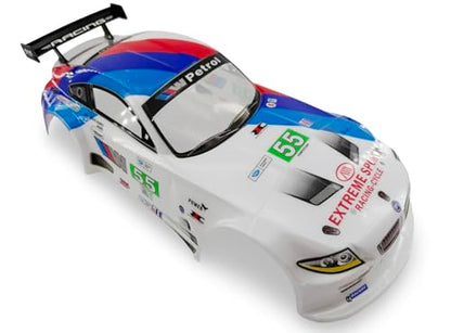 1/10 Scale RC Drift Racing Touring On Road Car Painted Body Shell, Spoiler Included, Pre-Cut, 258mm Wheelbase (BMW BMW M3 GT2 Style) - color: Bmw M3 Gt2 Style