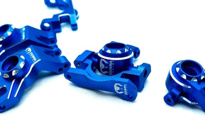 EHD Knuckle, C-Hub & Rear Axle Carrier Set - Fits 4x4 Slash Rustler