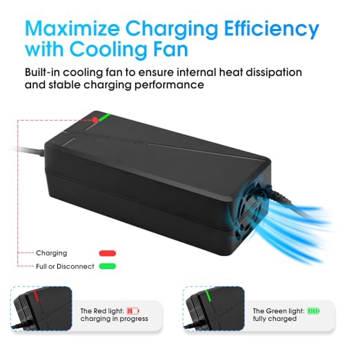 84V5A Fast Charger for 72V Lithium Battery (XT60 Male-Plug)