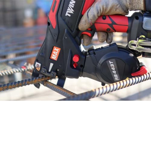 MAX RB443T TwinTier Rebar Tying Tool up to #7 x #7 with 19ga wire - replaces RB441T