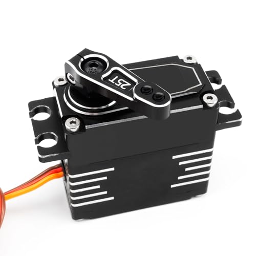 2Pcs Metal 25T Servo Horn 16.5mm 25 Teeth Steering Arm | Upgrade Parts, For 1/8 1/10, RC Off-Road Crawler Drift Racing Car