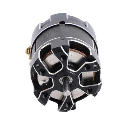 Sorandy 1/10 Scale CNC Aluminum Brushless Motor, Sensorless RC Racing Motor with Adjustable Advance Angle, High Performance for RC Cars, Trucks & Buggies (21.5T) - size: 21.5T