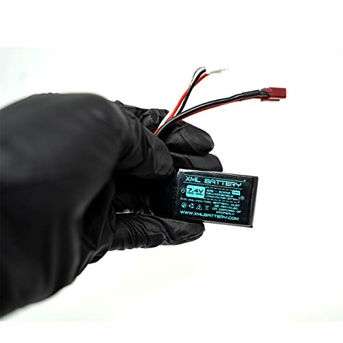 (2 Pack) 7.4v 1400mAh Li-po A959-B A969-B A979-B K929-B 2401 Wltoys for 1/18 RC Car Battery 12402 12403 12404 12423 12428 - color: A959-B A969-B A979-B RC Car Boat XML-7414-TDRC, size: 2 Pack