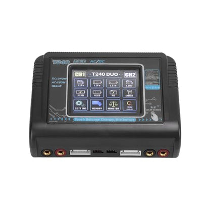 Balance Charger Intelligent Remote Control Dual Channel Charging Equipment for Model Airplane with