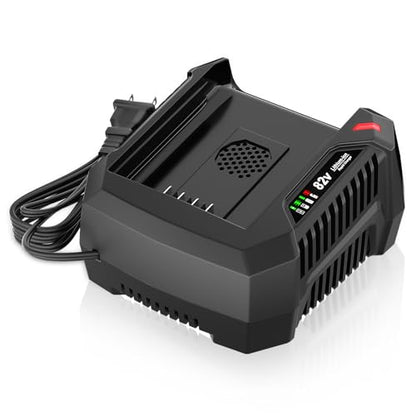 BSRC82 4.0A Rapid Charger Replacement for Briggs & Stratton Snapper XD 82V Max Battery Charger 1760263, Compatible with 82 Volt Lithium Ion Battery BSB2AH82/BSB4AH82/BSB5AH82/1760266/1760265/1760966
