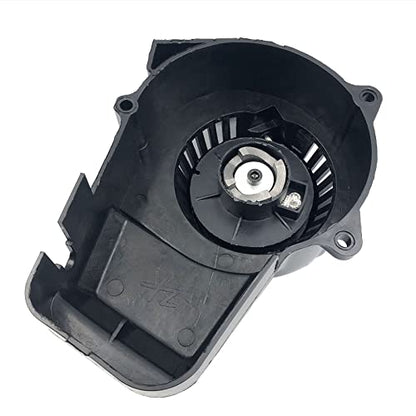 DEVMO Recoil Pull Starter Assembly Compatible with 47cc 49cc 2 Stroke Pit Bike ATV Quad Scooter Moped Black
