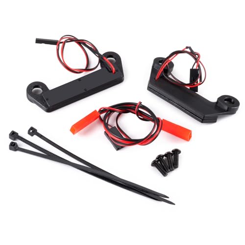 Led Headlight Taillight Light Bar for 1/16 Tra-xxas Mini Maxx | Small X Brushless 2S Rc 4Wd Off-Road Vehicle Upgrade Front Rear Light Kit