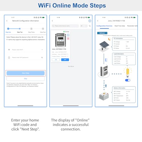 EPEVER WiFi Adapter Accessorry for MPPT Solar Charge Controller APP Remote Monitor (EPEVER-WiFi-2.4G-RJ45-D) - style: EPEVER (WiFi 2.4G RJ45 D)