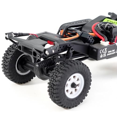 SCX30 Brass Upgrade Kit – Steering Knuckles & Rear Axle Weight for 1/30 Axial SCX30 RC Crawler Upgrade Parts (Rear Axle Weight) - color: Rear Axle Weight