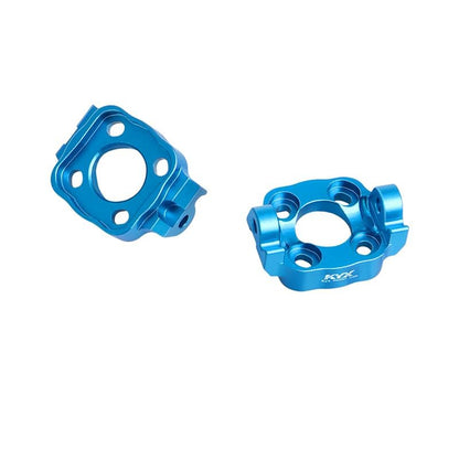 KYX Racing Aluminum Spindle Carrier Set Black Upgrades Parts Accessories for 1/18 RC Car LOSI Mini LMT 4X4 Monster Truck
